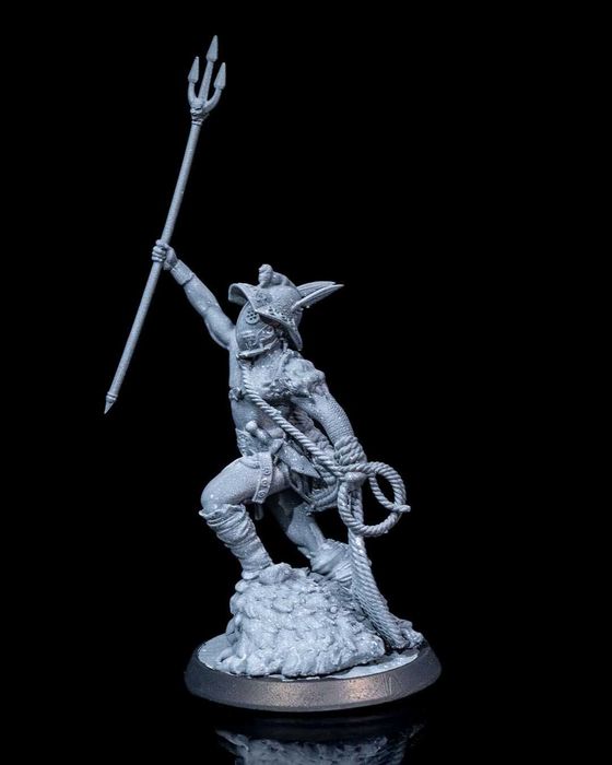 Retiarius Mistrz Sieci Figurka 32mm 14K zgodna z D&D Pathfinder Warham
