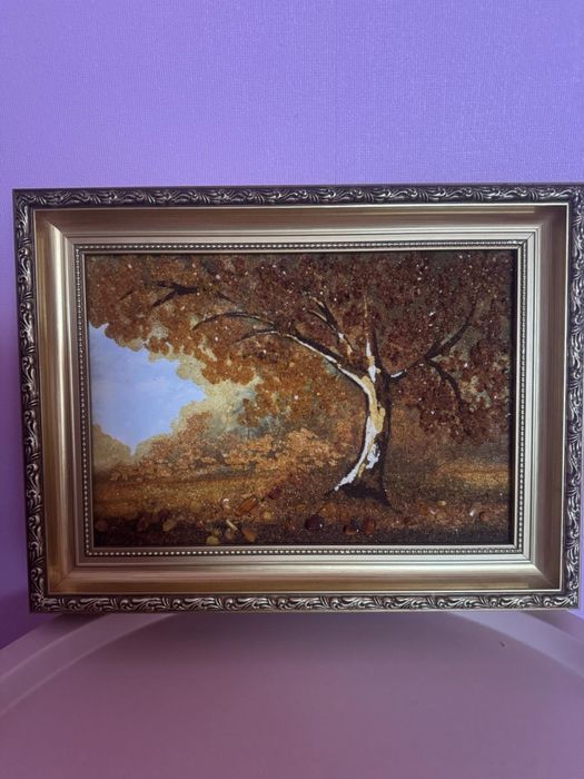 Картина з бурштину