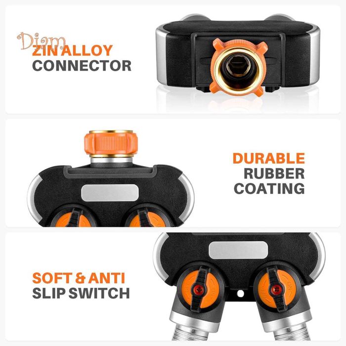 Разветвитель водопроводный садовый, высокое качество