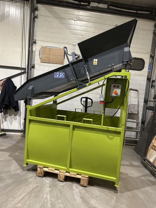 Przesiewacz wibracyjny sito ziemia kamien piach dwupokladowy