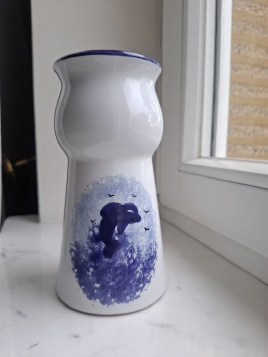 Elegancki  wazon, ręczna manufaktura ceramiczna w Maklemburgii / Pomorze/ Niemcy