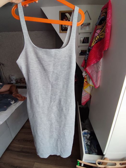 Sukienka Zara trafaluc summer s szara