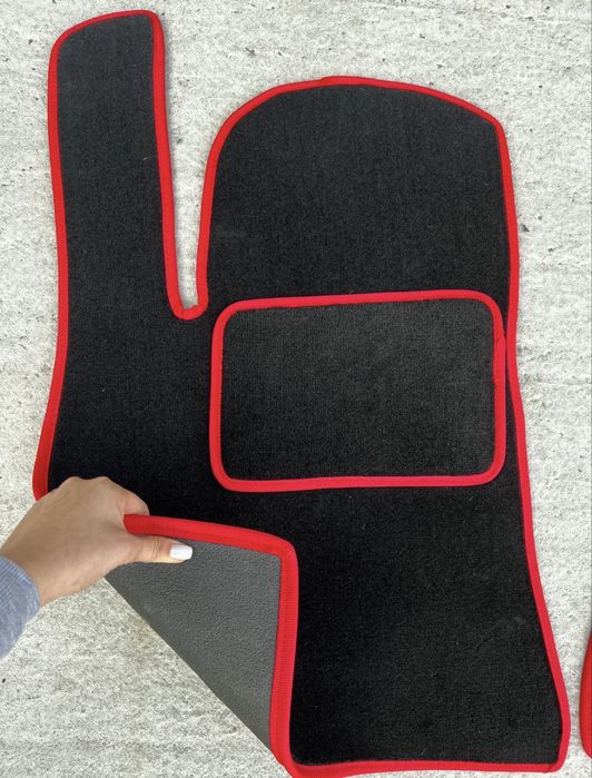 Ворсові килимки в салон НА ВСІ МАРКИ АВТО! Стандарт/Преміум, Багажник!