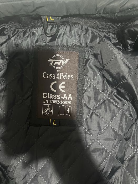 Casaco de mota com proteções (como novo)