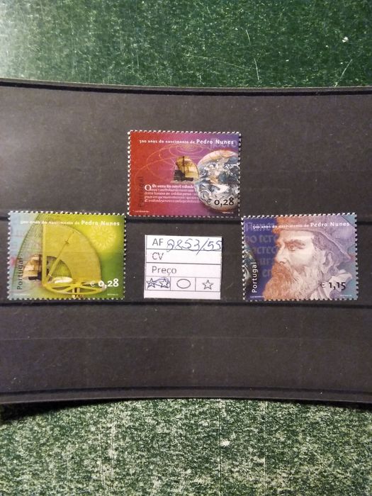 2002       500 Anos Do Nascimento De Pedro Nunes MNH **