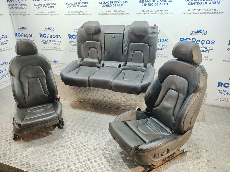 Conjunto Bancos Originais Pele Audi A5 8T S-Line 3 Portas