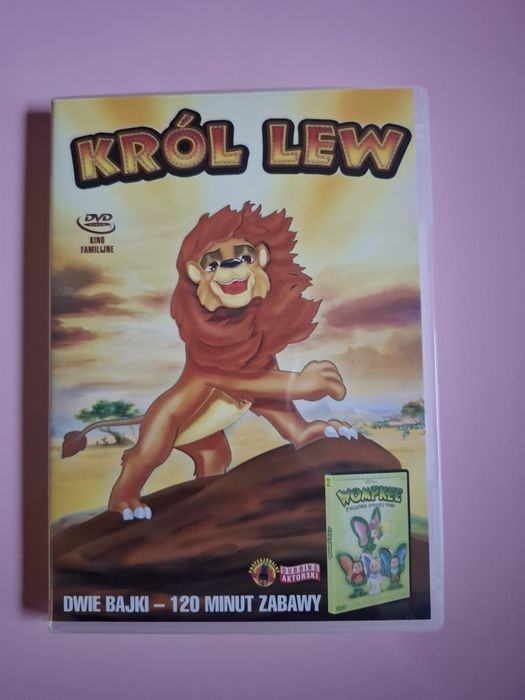 Król Lew DVD kino familijne