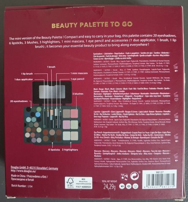 Maquilhagem "Beauty to go" da Douglas