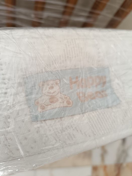 Cama berço com colchão ursinho