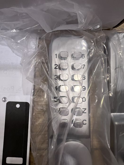 Fechadura código porta entrada mecânica sem chave - Novo