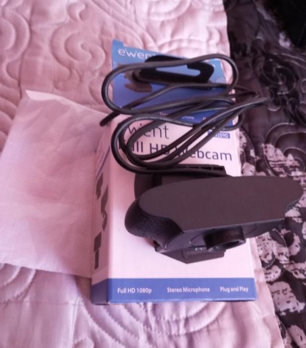 Webcam Ewent Full HD 1080p - Nova