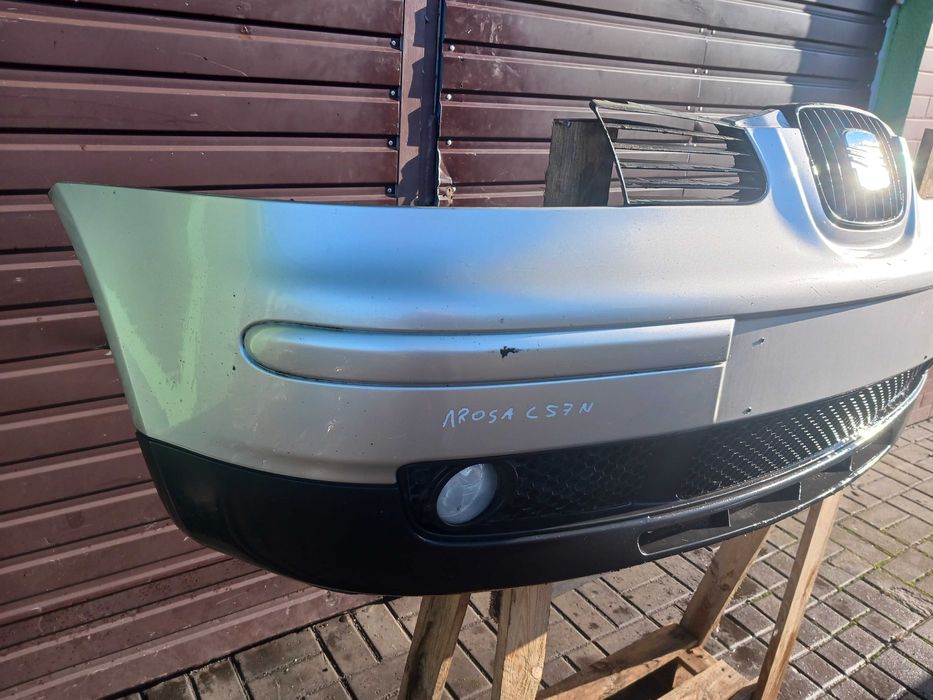 SEAT AROSA zderzak przód halogeny kolor LS7N