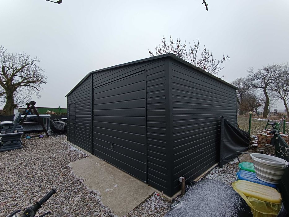 Garaż blaszak garaż blaszany wiata blaszana 7x5 6x6 5x5 na busy profil