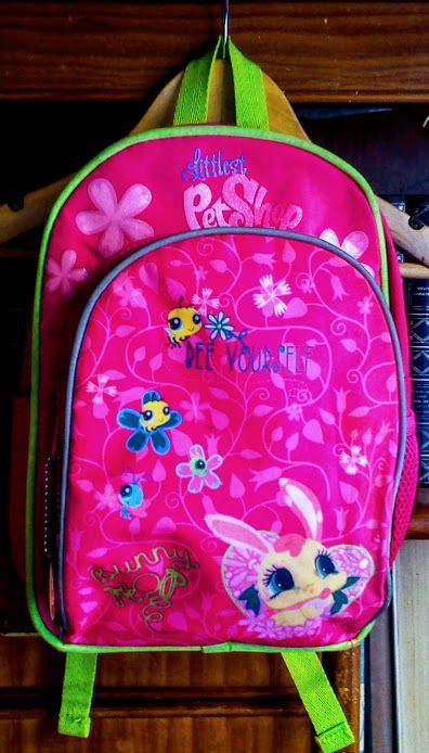 Mala de lanche pré-escolar para menina rosa bem bonita com bonecos