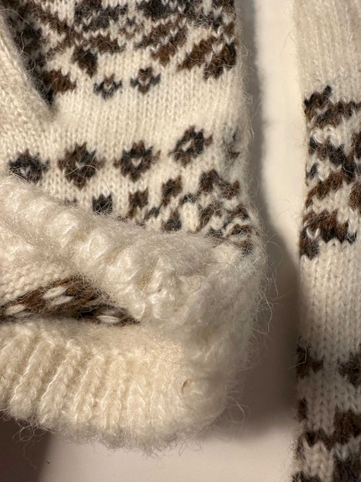 Nowe rękawiczki z naturalnej wełny – rozmiar S
