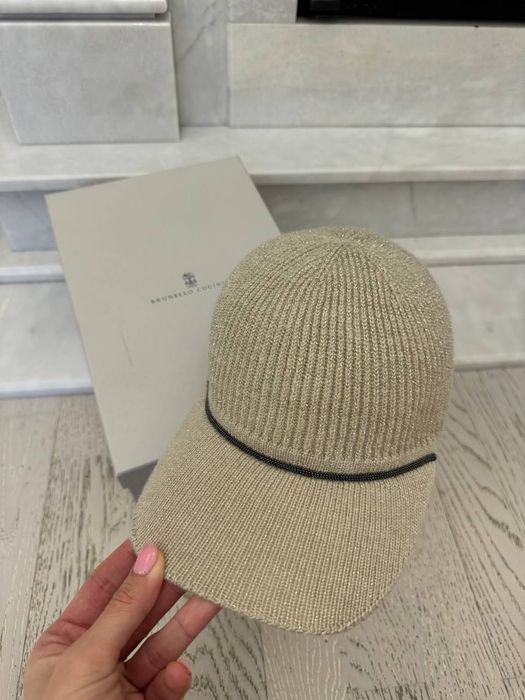 Оригінальна нова кепка Brunello Cucinelli