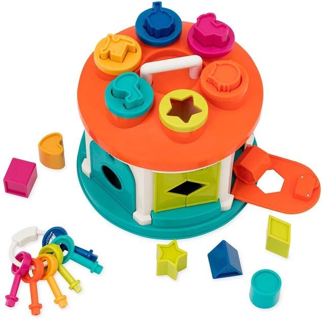 Розвивальна іграшка-сортер Battat Розумний будиночок 12 форм