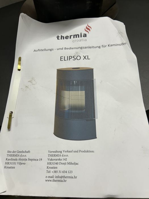 Kominek piec wolnostojący