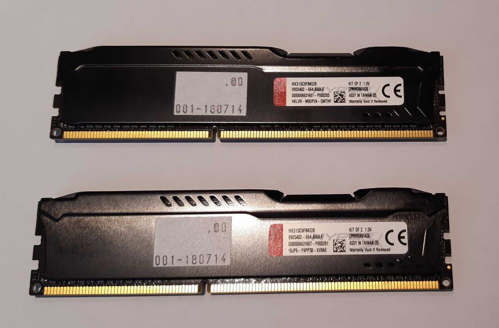 Pamięć RAM HyperX Fury DDR3 8GB (2x4GB) 1333MHz CL9