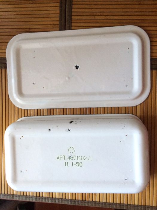 Лоток эмалированный