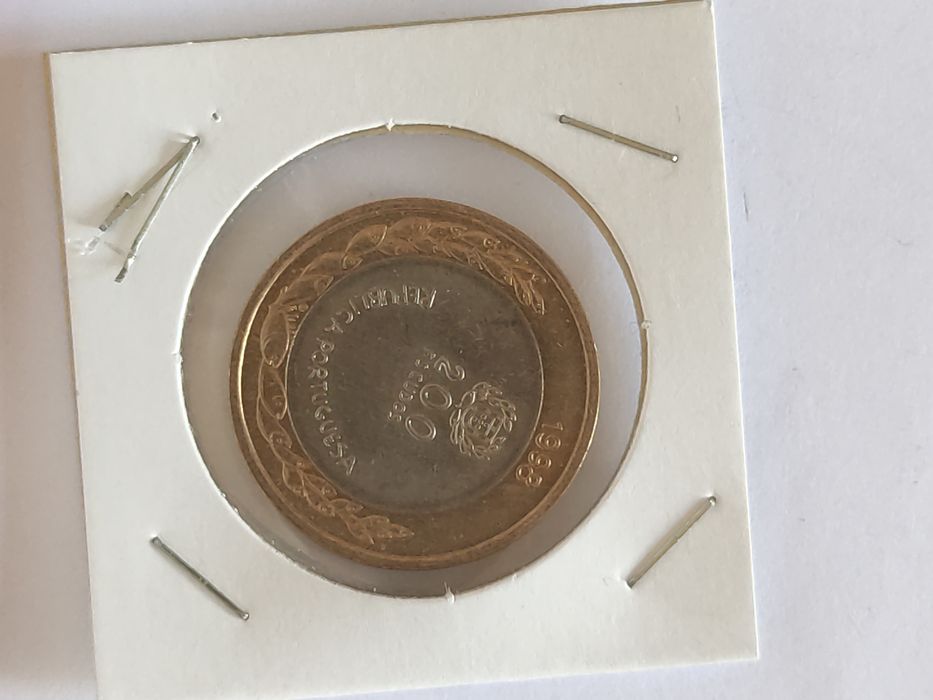 Moeda 10 escudos 1988