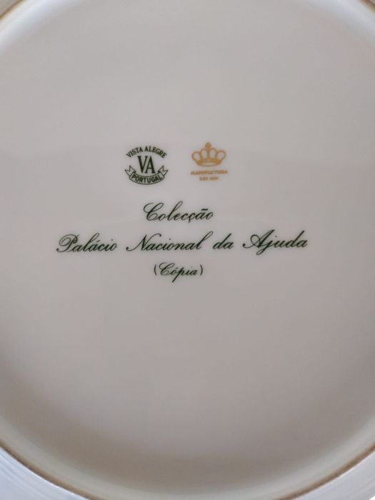 Prato Colecção Palácio Nacional da Ajuda, Vista Alegre