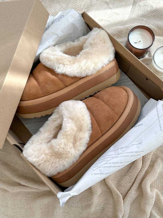ЗНИЖКА‼️ 39 (25см) UGG Tazzlita Chestnut уггі угг зимові замшеві угі