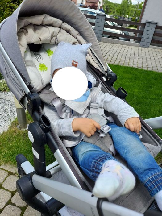 Wózek Joolz Day 2 Grey głęboki spacerówka 2w1
