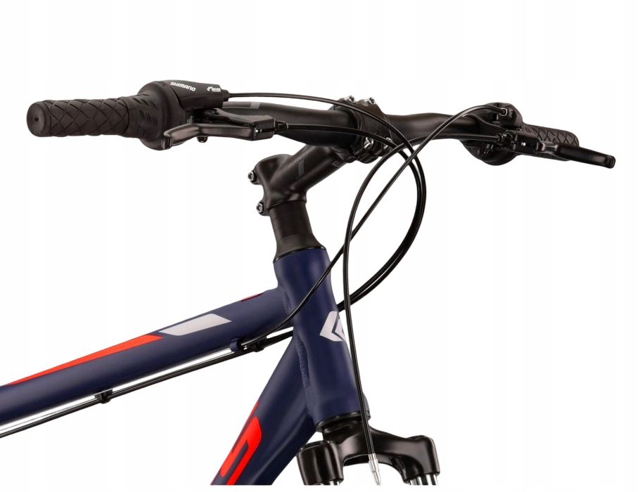 Rower Górski KROSS HEXAGON 1.0 Roz S 17 Koła 26 Granatowo-czerwony Mat