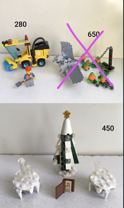 Конструкторы Lego, Qman, Enlighten.
