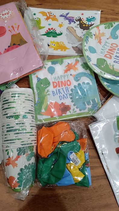 Decoração festa de aniversário Dinossauros