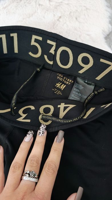 Legginsy sportowe r 36 h&m - gratis stanik