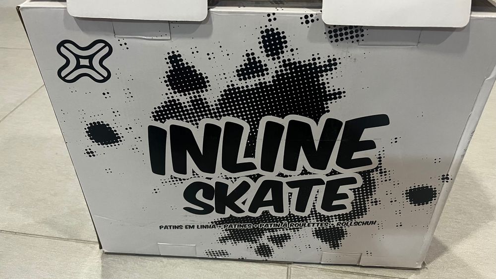 Patins em linha de 4 rodas