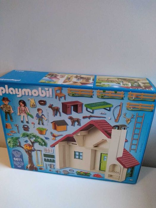 Nowy w Opakowaniu Playmobil Country Domek Leśniczego 6811