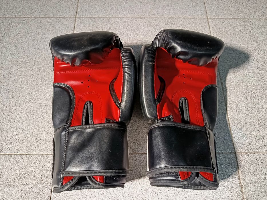 Luvas de Boxe EVERLAST 'Rodney' PU - 10 oz (NOVAS a Estrear + Bolsa Original)