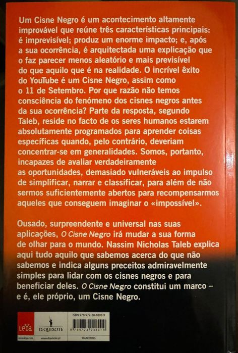 O Cisne Negro - Nassim Nicholas Taleb