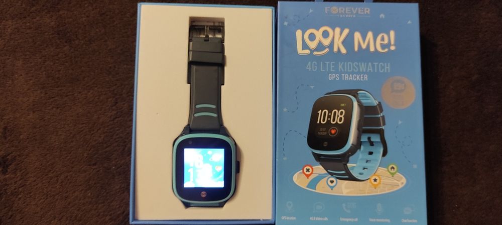 Smartwatch Forever Look Me KW-500 Niebieski