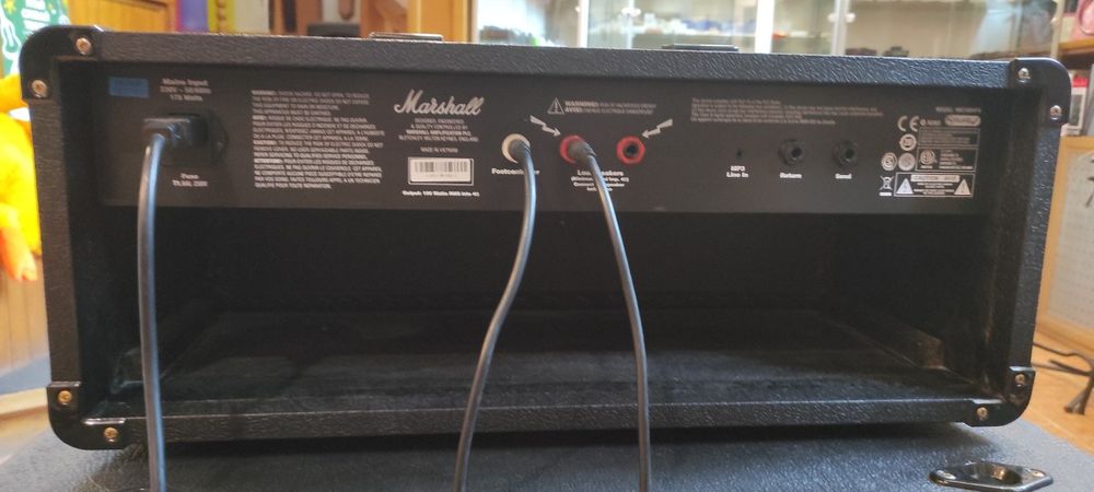 Комплект підсилювач MARSHALL MG100HFX гітарний кабінет MARSHALL MG412B