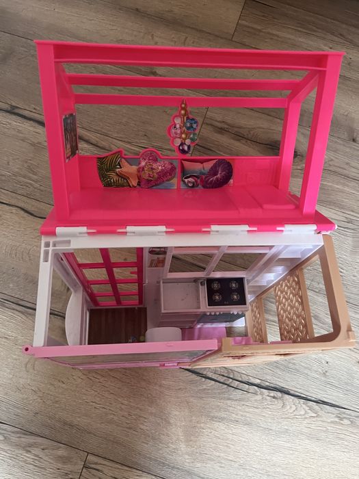 Casa de bonecas Barbie cor-de-rosa - Ótimo estado!