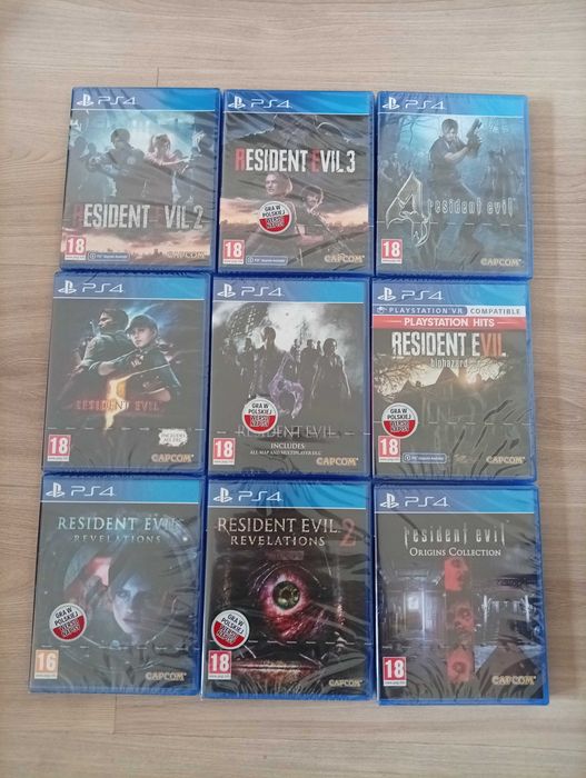Kolekcja Resident Evil Ps4