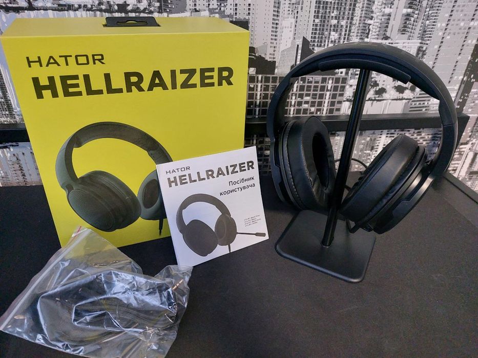 В наявності ігрові Навушники та килимки  від Hator!!!