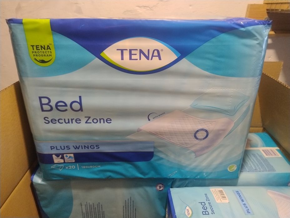 Podkłady higieniczne (80 sztuk ) TENA Bed Plus rozmiar 80x180 cm