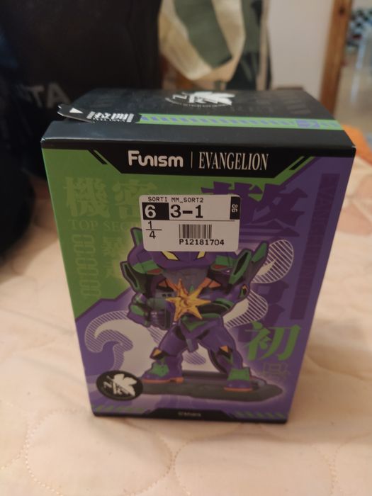 Аніме фігурка Evangelion Test Type EVA-01 из слепой коробки (blind box) серии по аниме «Евангелион»