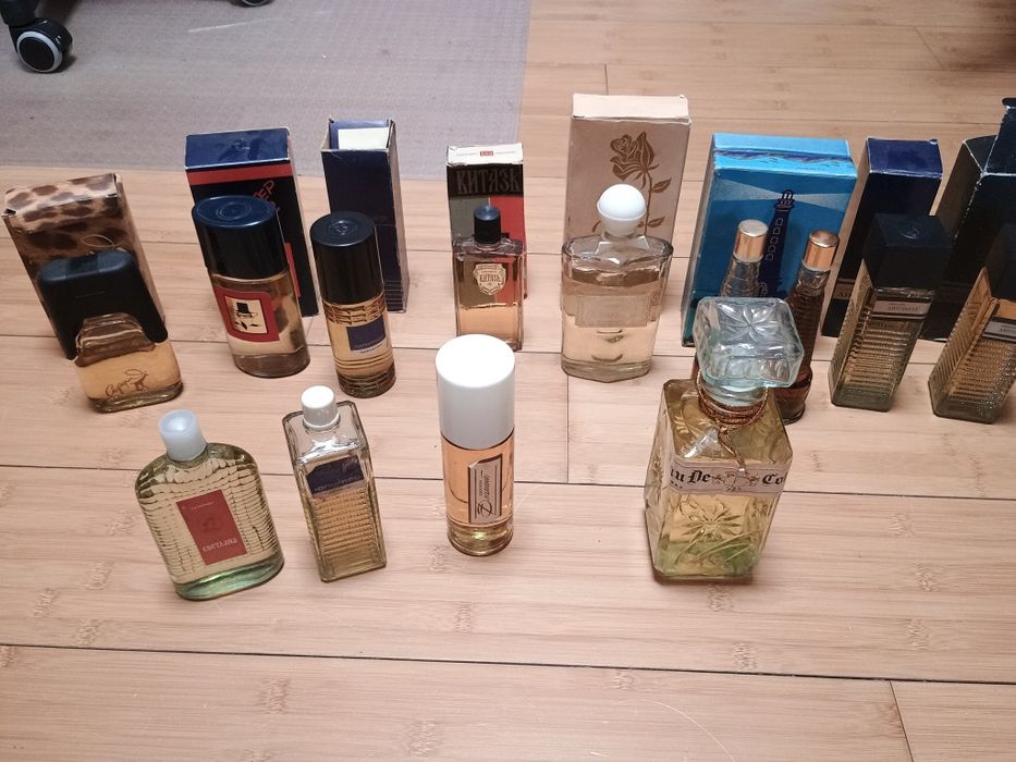 Колекція одеколонів радянського  періоду