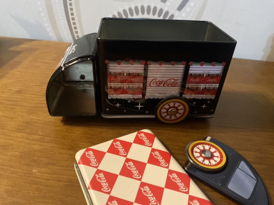 Carrinhas miniatura Coca-cola