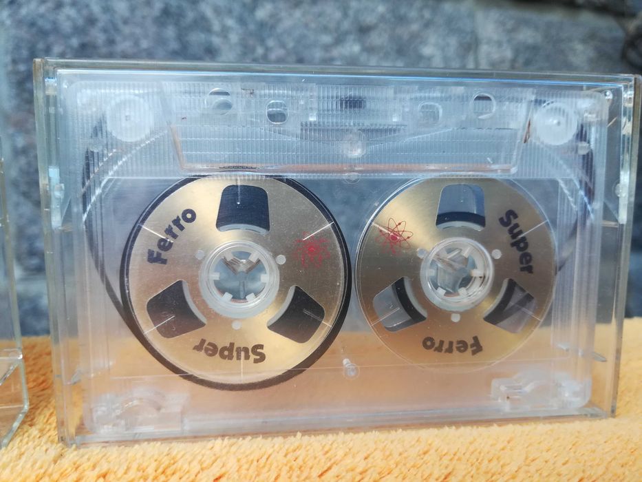 SUPER FERRO Kaseta Magnetofonowa Szpulki PRL