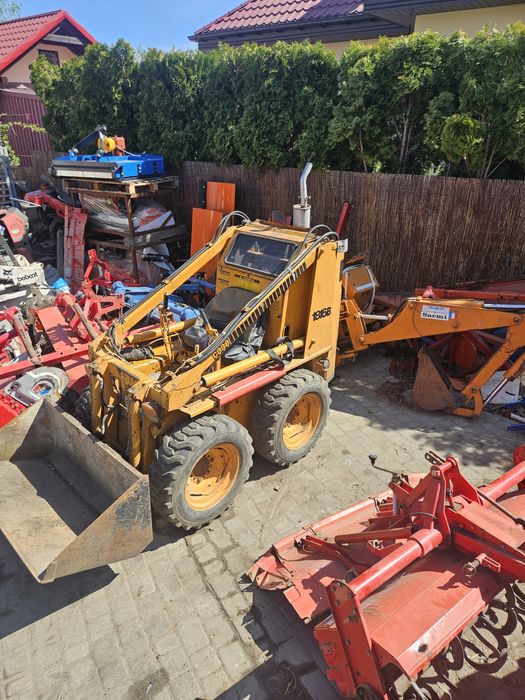 Case 1816B + ramię kopiące miniładowarka kołowa koparka, bobcat
