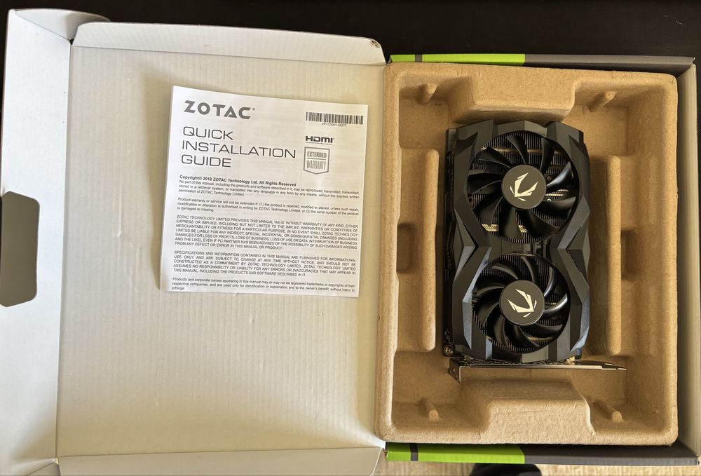 GeForce GTX 1660 SUPER Graphics Card64284457990915122