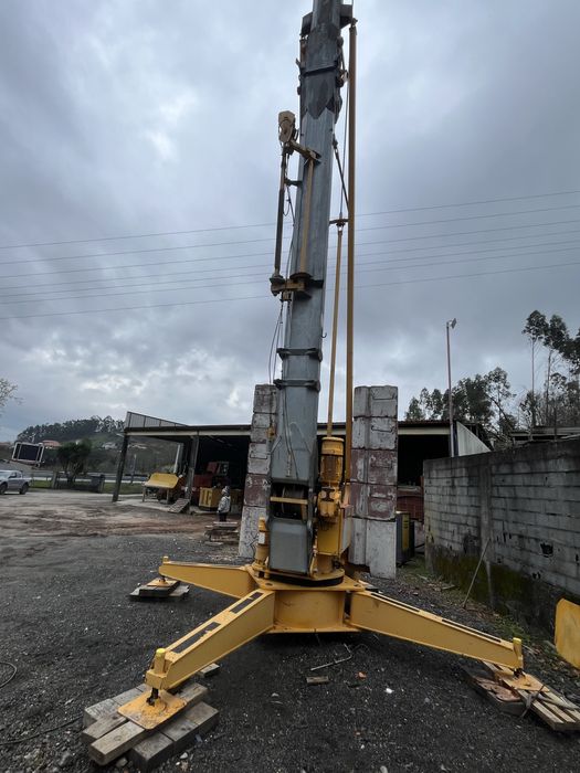 Grua automontante potain hd 25