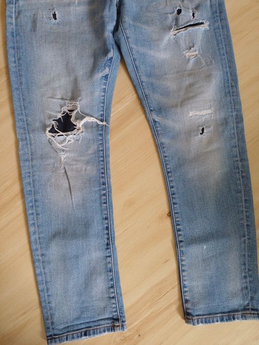 Świetne spodnie dżinsowe Zara 1975 r. 38